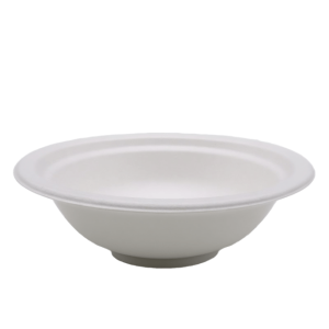Biofpack,L044,Biodegradable sugarcane bagasse disposable bowl,14oz,400ml,12g,White,1000Pcs/box