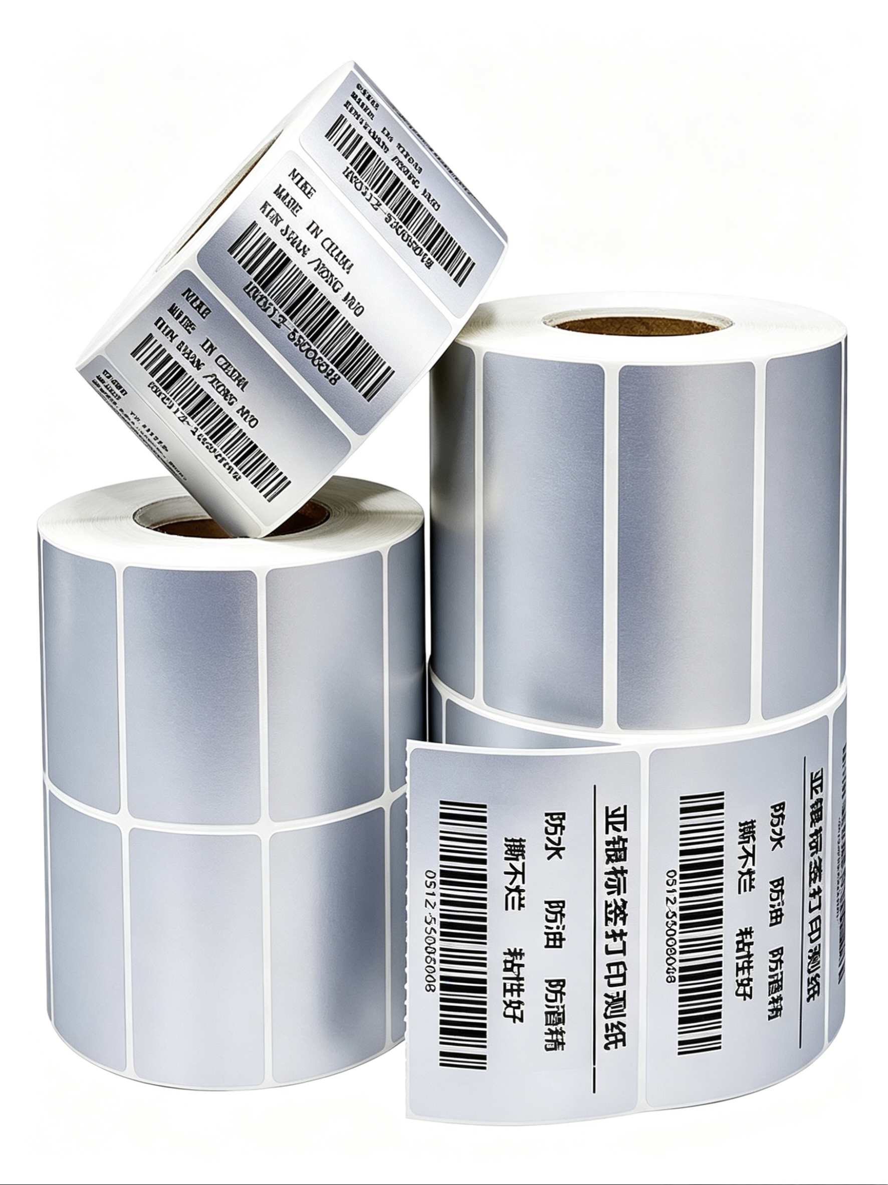 Custom Labels PET/Polyester——Heat & chemical resistant — designed for industrial & outdoor long-term use.