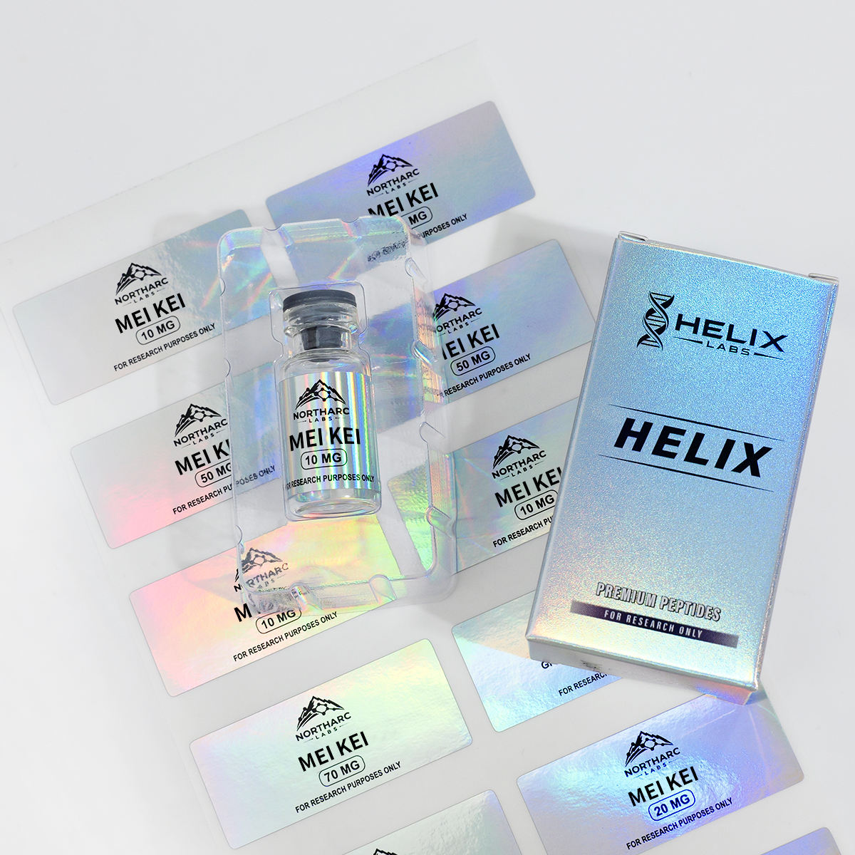 BOPP-Custom BOPP Vial Peptide Labels 主图 04